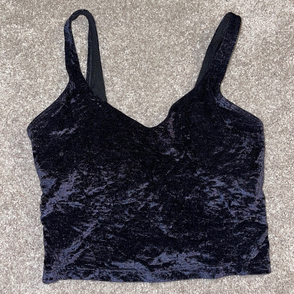 Lululemon Align Velvet Black Tank Top